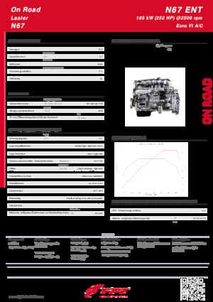 Двигатели FPT Industrial N67 ENT (185 kW)