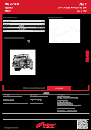Двигатели FPT Industrial N67 ENT (206 kW) 