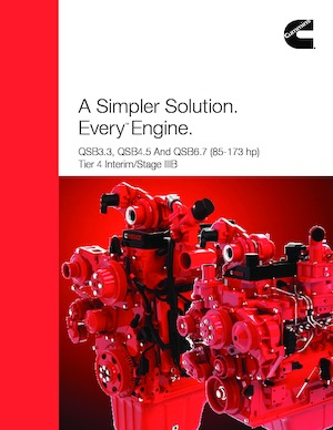 Двигатели Cummins QSB6.7