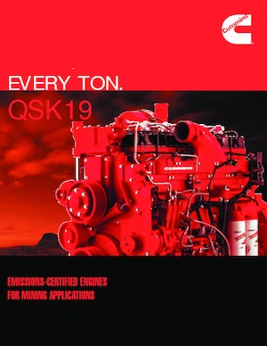 Двигатели Cummins QSK19