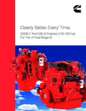 Двигатели Cummins QSL9