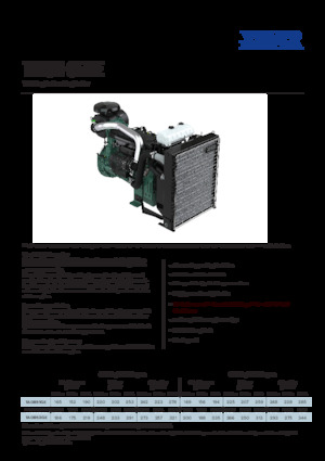 Двигатели Volvo Penta TAD851GE