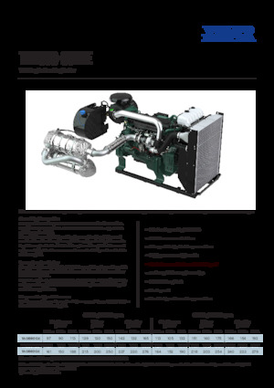 Двигатели Volvo Penta TAD880GE