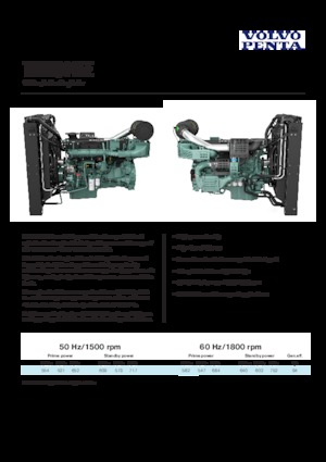 Двигатели Volvo Penta TWD1644GE