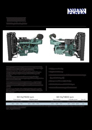 Двигатели Volvo Penta TWD1645GE