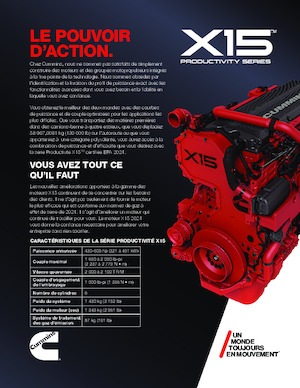 Двигатели Cummins X15