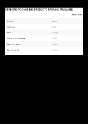 Кофи за ескаватори Caterpillar 500 MM