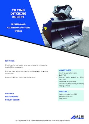 Кофи за ескаватори Arden C31I20