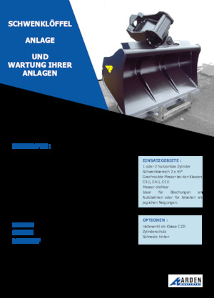 Кофи за ескаватори Arden C31I20