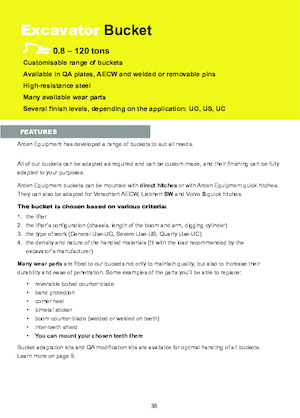 Кофи за ескаватори Arden R60CT1