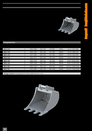 Кофи за ескаватори Kinshofer SB06L-100