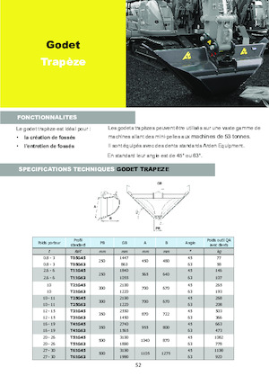 Кофи за ескаватори Arden T25G45