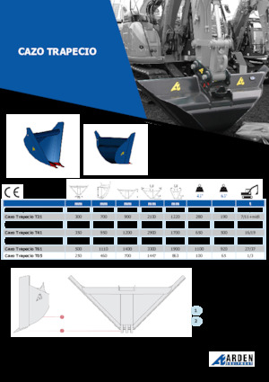 Кофи за ескаватори Arden T25G45