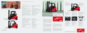 Дизелови вилкови повдигачи с взривна защита Linde H25/600D 