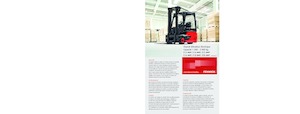 Електрически взривозащитени мотокари EX Linde E16H triplex 
