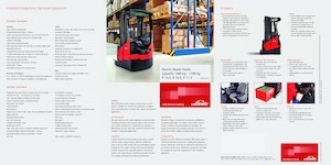 Електрически взривозащитени повдигачи Linde R14X High