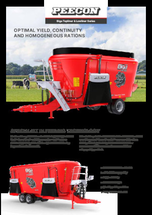 Смесители за фураж Peecon Biga 30-197/230 Topliner Mammoet Future