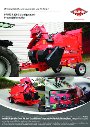 Смесители за фураж Kuhn Primor 2060 M Semi-Mounted