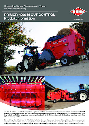 Смесители за фураж Kuhn Primor 4260 M Cut Control