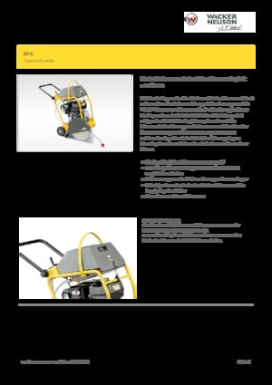 Фугорези Wacker Neuson BFS 1350
