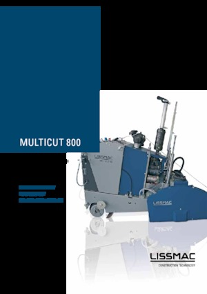Фугорези Lissmac Multicut 800 GH