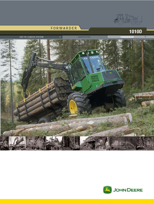 Спедитори John Deere 1010 D