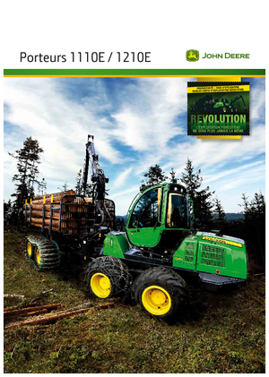 Спедитори John Deere 1110 E