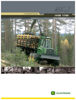 Спедитори John Deere 1410 D