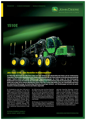 Спедитори John Deere 1510 E