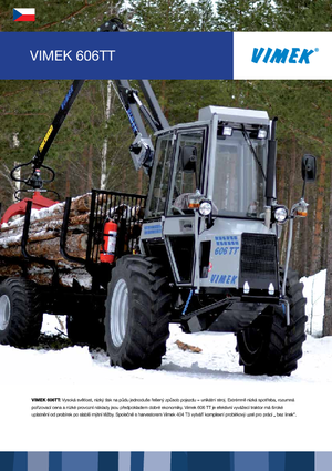 Спедитори Vimek 606 TT