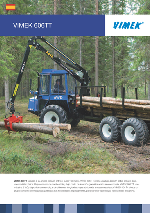 Спедитори Vimek 606 TT