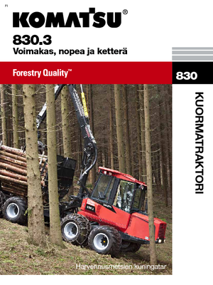 Спедитори Komatsu 830.3