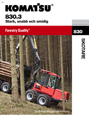Спедитори Komatsu 830.3