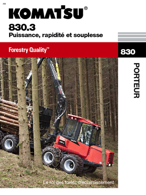 Спедитори Komatsu 830.3