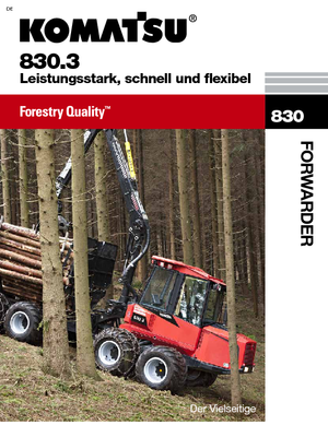 Спедитори Komatsu 830.3