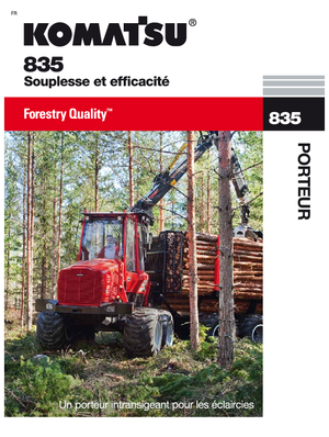 Спедитори Komatsu 835