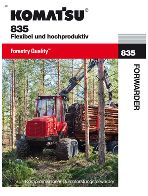 Спедитори Komatsu 835
