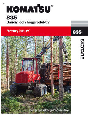 Спедитори Komatsu 835