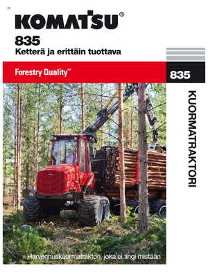 Спедитори Komatsu 835