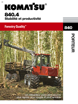 Спедитори Komatsu 840.4