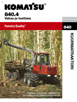 Спедитори Komatsu 840.4
