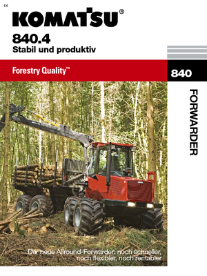 Спедитори Komatsu 840.4