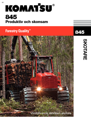 Спедитори Komatsu 845