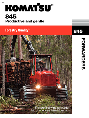 Спедитори Komatsu 845