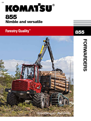 Спедитори Komatsu 855 6WD