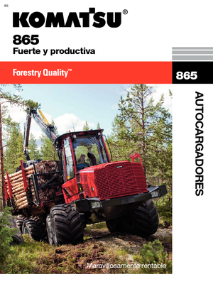 Спедитори Komatsu 865 8WD