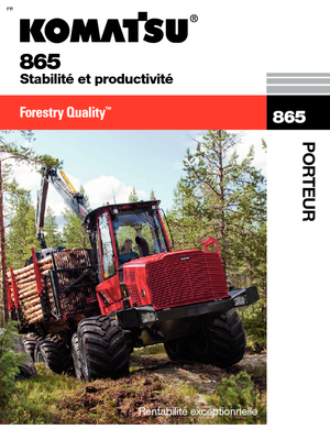 Спедитори Komatsu 865 8WD