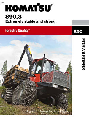 Спедитори Komatsu 890.3
