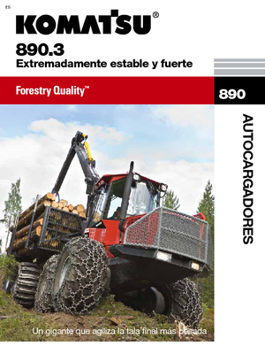 Спедитори Komatsu 890.3
