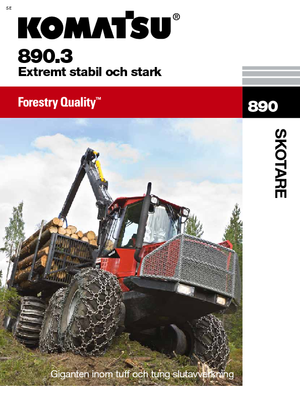 Спедитори Komatsu 890.3